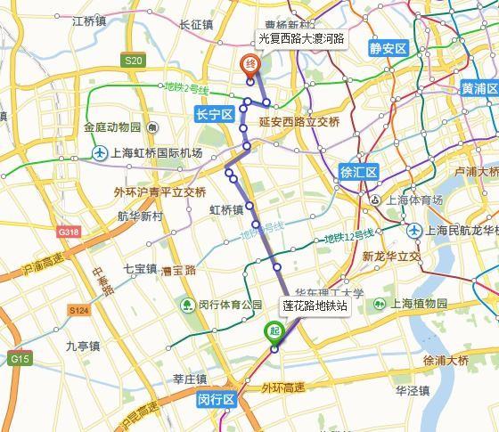 上海地铁1号线在哪下可换乘公交757路