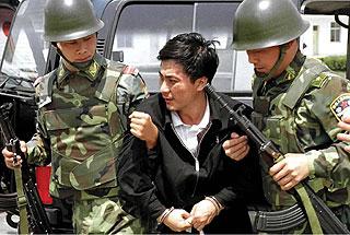 2001年4月,谭晓林被警方抓获