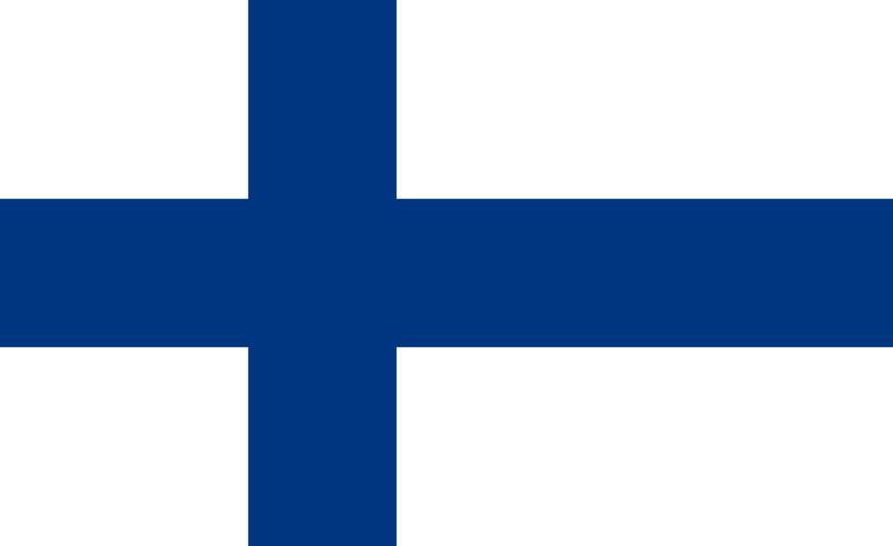 呈长方形,长与宽之比为18:11,旗的背景为白色,稍偏左侧的十字形蓝色宽