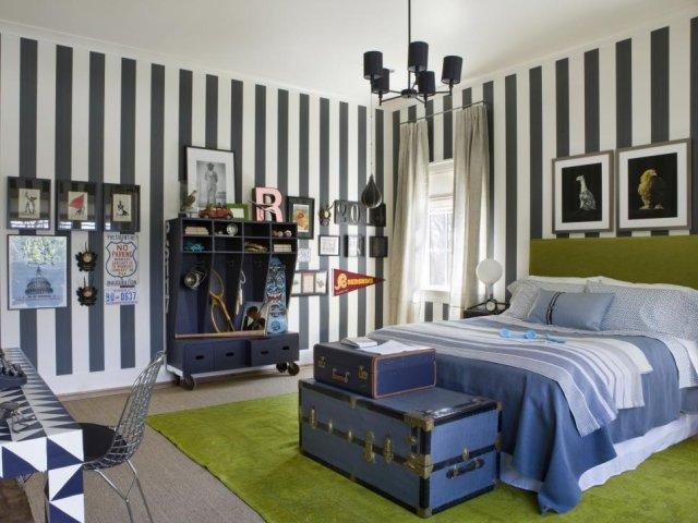 中山男生卧室布置效果图给十几岁男孩子一个可以放松的空间