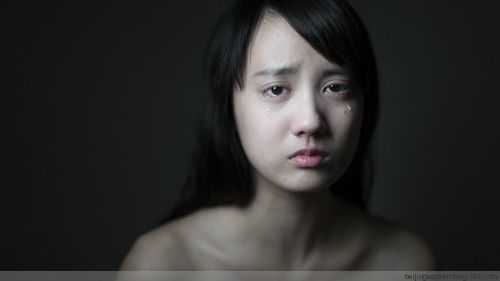 哭泣台湾正妹,摄影师镜头下的女生百态