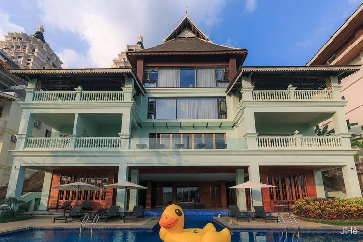窗外澜沧江景,门前热带庭院,快来西双版纳的傣式酒店拥抱暖阳