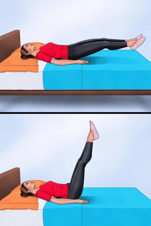 10个你可以躺在床上做的塑身运动_锻炼