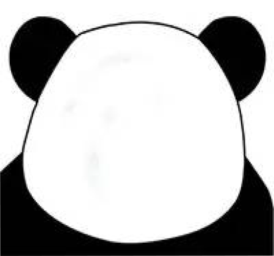 熊猫表情包无字素材
