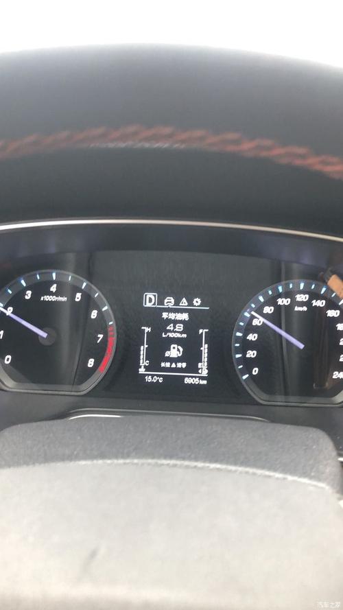 这是我的长安欧尚x7的最低表显油耗,时速在90码左右,高速路况.