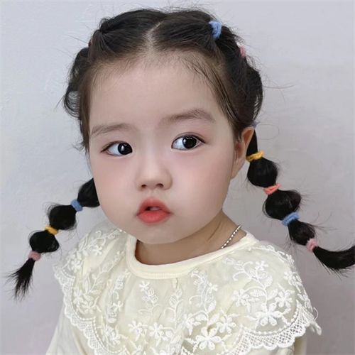 2-6岁小女孩扎发 可爱软萌巨好看_儿童发型 - 美发站