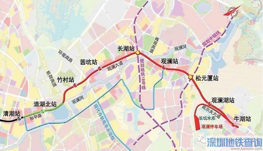 深圳地铁4号线北延观澜停车场近日通过消防验收