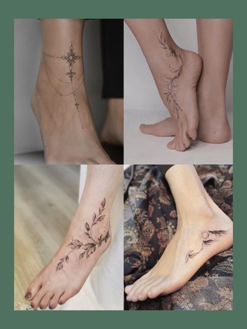 小清新纹身#纹身也清新#我的纹身分享#纹身#湛江纹身纹身手稿锦踝