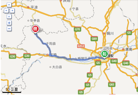 展开全部 经过陇县更近 西安-陇县-张家川 大约357公里 西安-天水