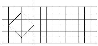 以虚线为对称轴作出下列图形的对称图形