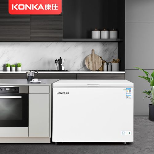 konka/康佳 bd/bc-325dtx冰柜家商用大容量冷藏冷冻卧式单温冷柜