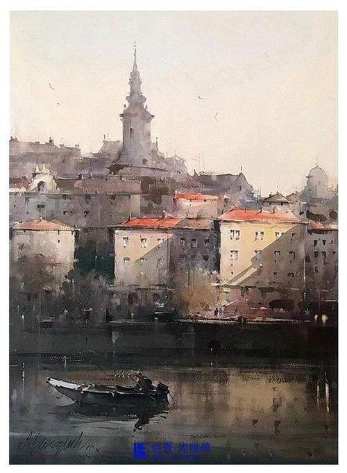 作品欣赏塞尔维亚·杜赞·djukaric将水彩画提升到更高的一层,他并不