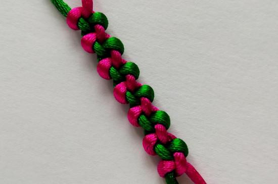 单绳手链编织方法