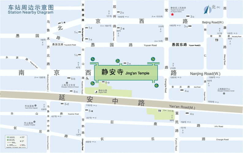 静安寺到上海南站乘几号线地铁