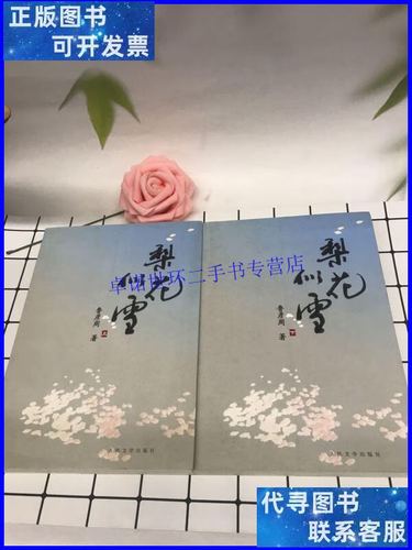 【二手9成新】梨花似雪(全二册) /鲁彦周 人民文学出版社