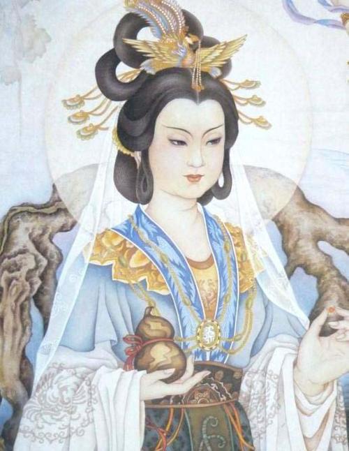 道教神仙:上古时期的女战神九天玄女,她与西王母是什么关系?