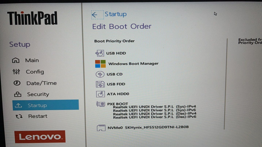 t14 amd版笔记本使用u盘启动安装windows10 pro专业版操作系统(多图)