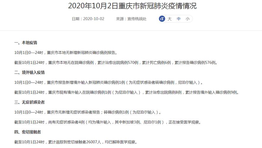 重庆市报告新增境外输入新冠肺炎确诊病例1例(为无症状感染者转确诊
