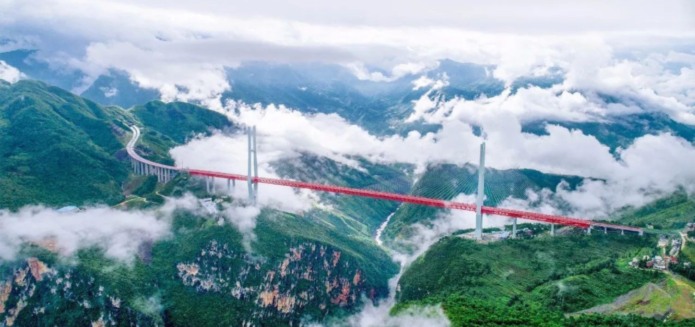世界第一高桥,中国贵州北盘江大桥,如何刷新吉尼斯世界记录的?