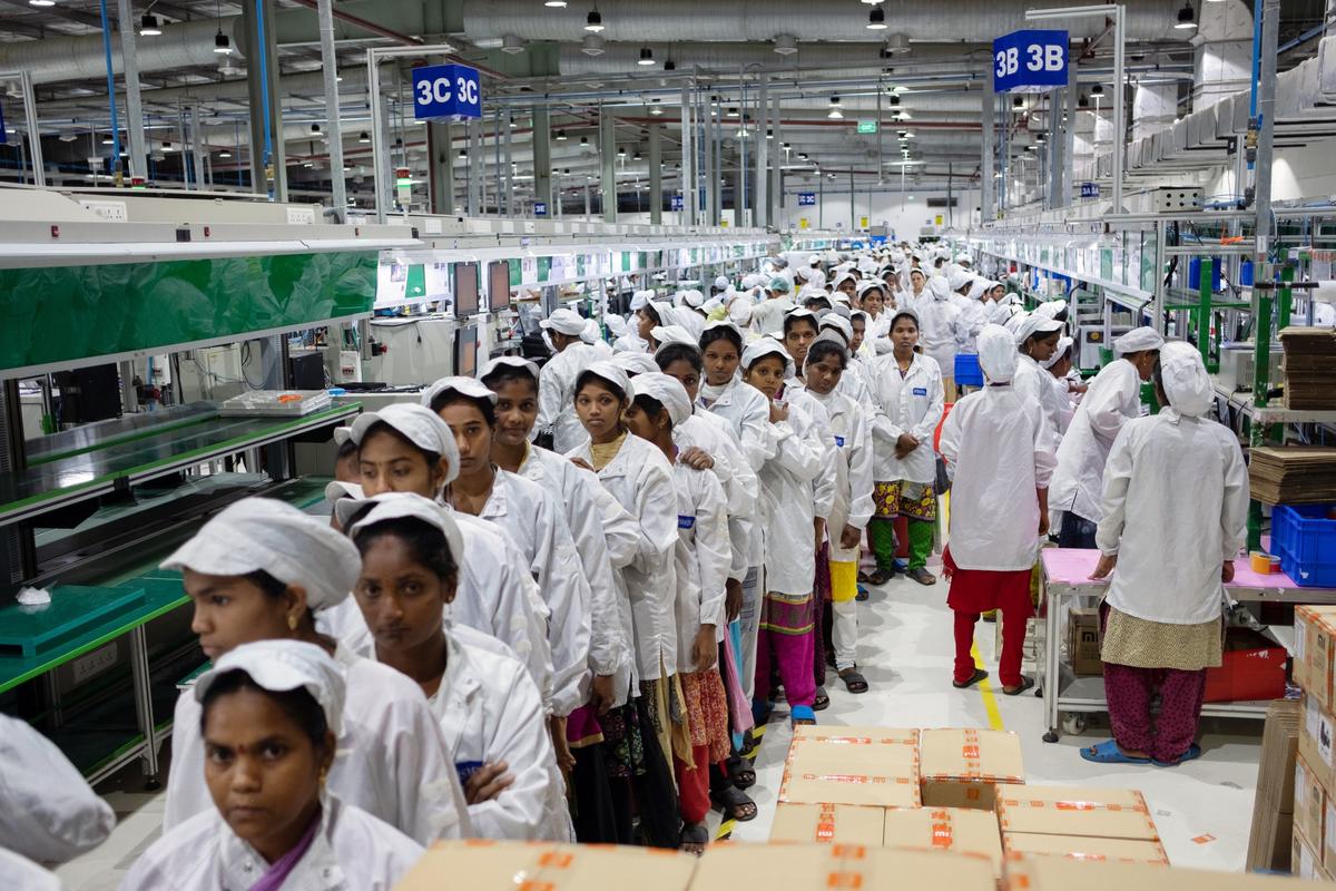 富士康宣布重组印度工厂管理层