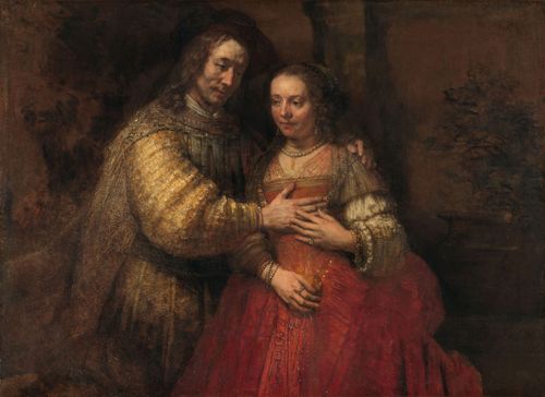 portrait of isaac and rebecca, or the jewish bride