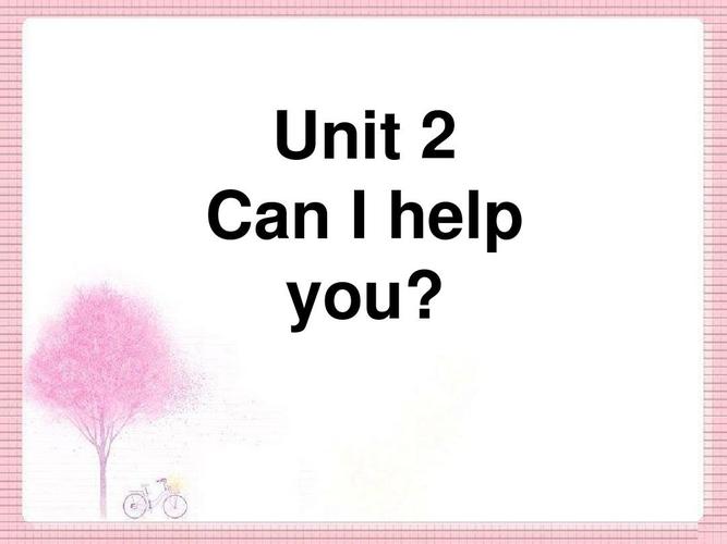 unit 2 can i help you lesson 10--what can i