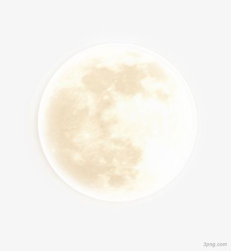 月亮png素材透明免抠图片节日元素