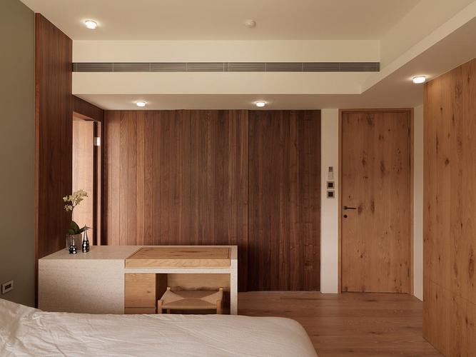 桐城装饰现代木质简约会呼吸的木头-谷居家居装修设计效果图