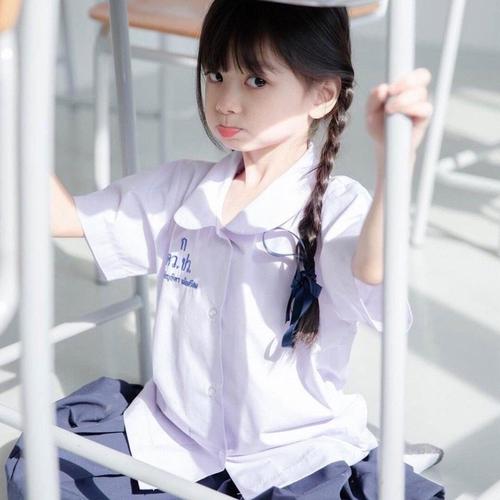 2020最火好看的泰国小女孩微信头像,小孩头像图片-回车桌面