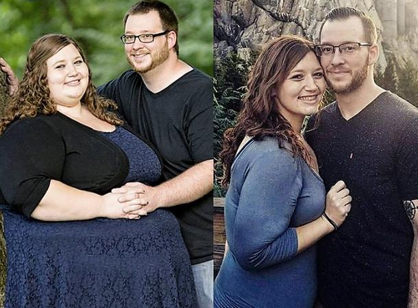 美国一对肥胖夫妻共同减重177公斤,这就是爱情的力量!