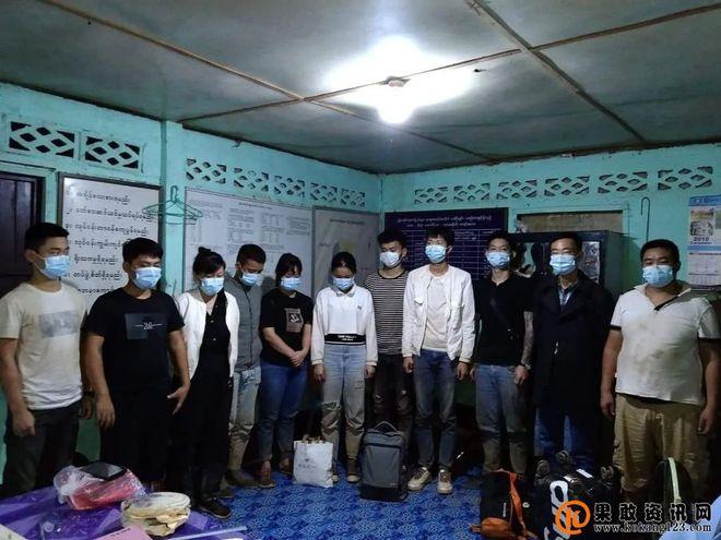 11名中国人凌晨偷渡缅甸在掸邦大其力市被捕