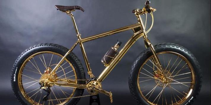世界上最贵的自行车,一辆600万,真是金子做的!_网易视频