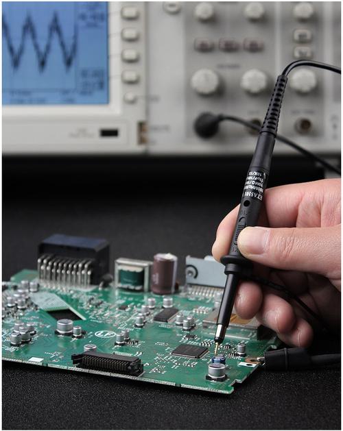 eta5105高频示波器探头500mhz示波器无源电压探头测试线表笔探针