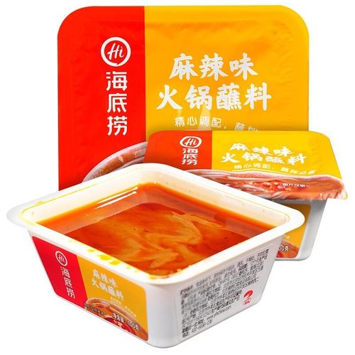 海底捞麻辣味火锅蘸料 蘸拌常备 100g/盒