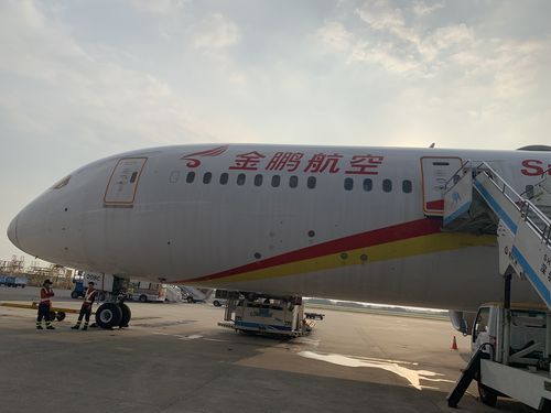 金鹏航空787深圳飞杭州体验便捷安检
