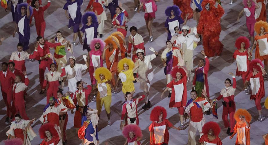 2016年巴西里约奥运会开幕式在马拉卡纳体育场举行