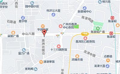 广州中山八路地图