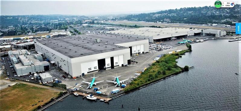 美国十七西雅图波音飞机组装工厂