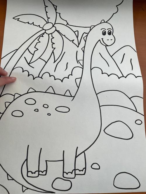 恐龙儿童画