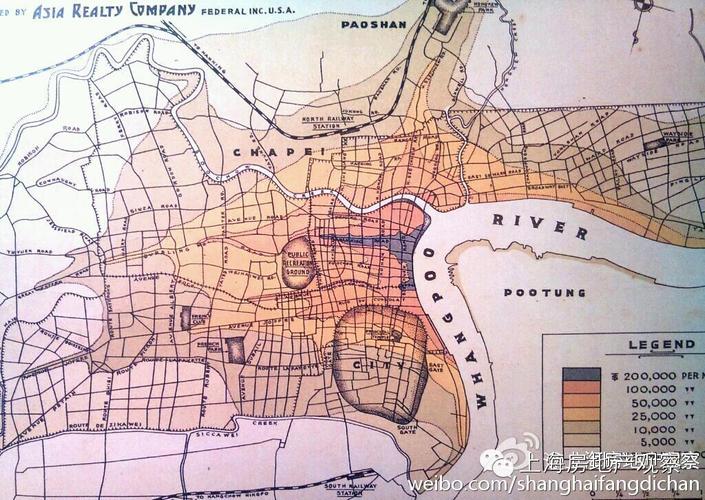 上海的地段与上海的租界