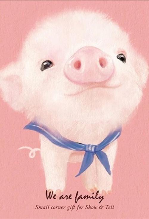 可爱小猪图片,粉红小猪壁纸,卡通壁纸图片