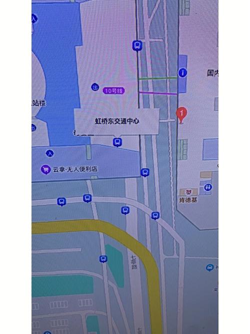上海虹桥机场t2机场一线导航和具体位置