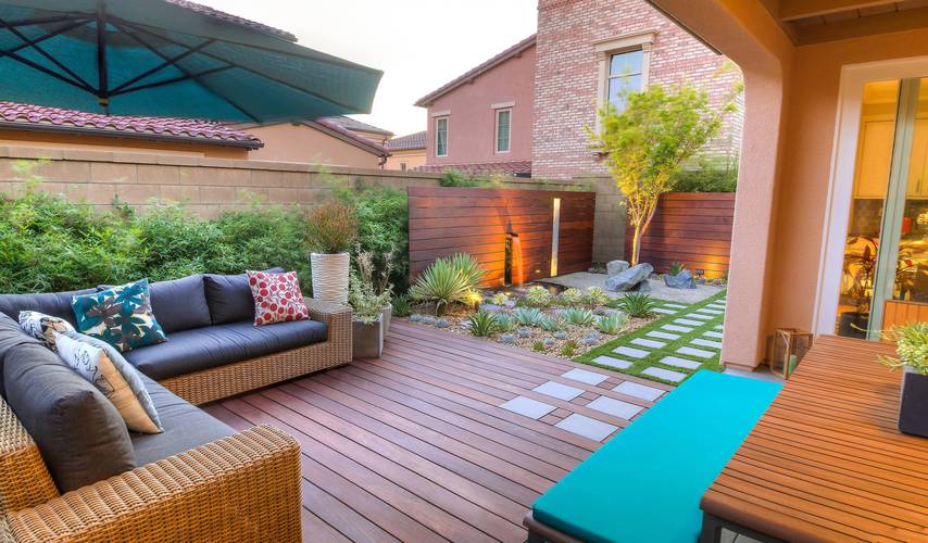 庭院设计现代简约庭院怎么设计学会这三招享受简约花园生活