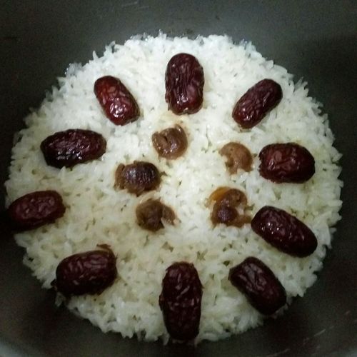 红枣糯米饭的做法图解3