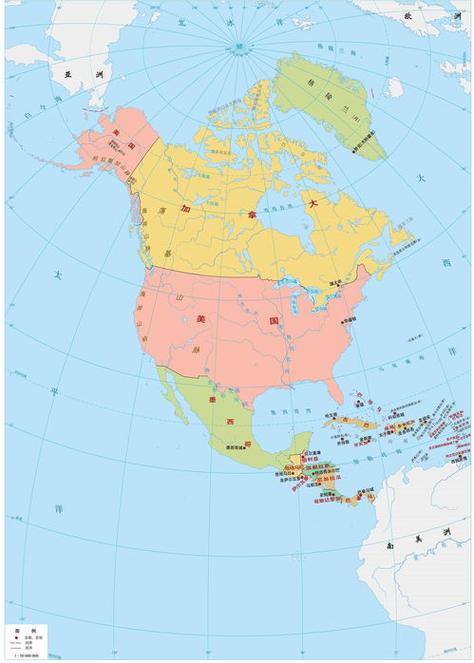 七大洲的地理位置(半球位置,纬度位置,海陆位置)