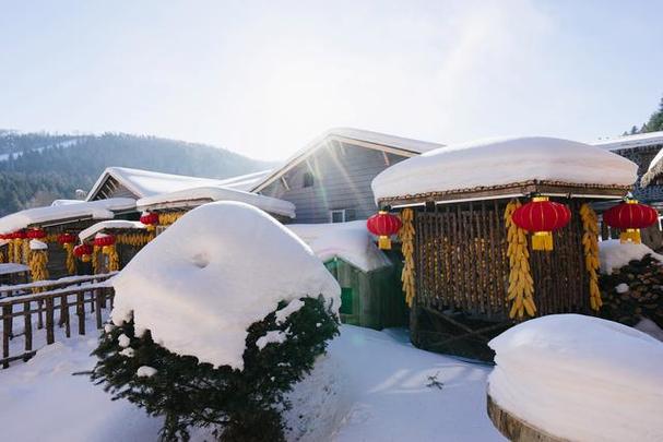这里被誉为中国雪乡,因为它拥有丰富的雪量和长达7个月的雪期.