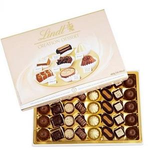lindt瑞士莲 创意甜点巧克力礼盒 400g