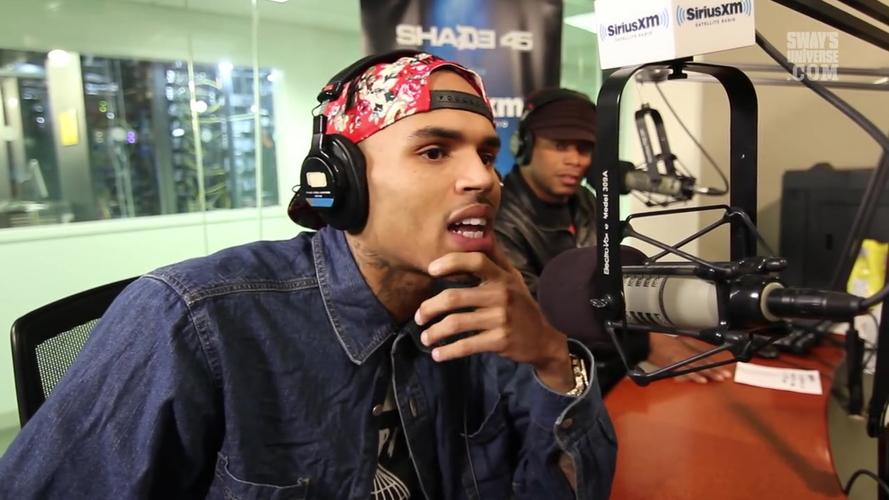 chris brown freestyles over drake's started from the bottom