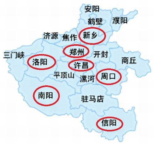 中国gdp百强市共有7个河南的地级市:数量全国第5,且分布很均衡