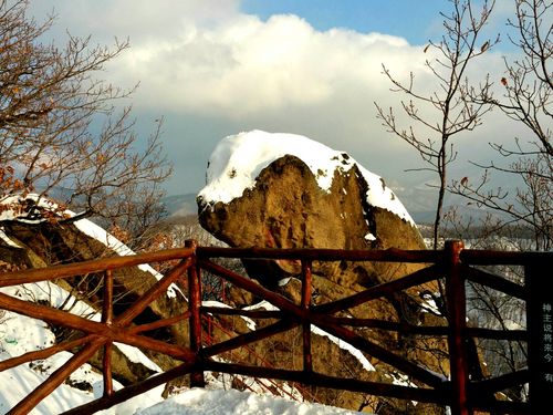 素颜的·冬季朱雀山·奇石风光 ——海拔817米